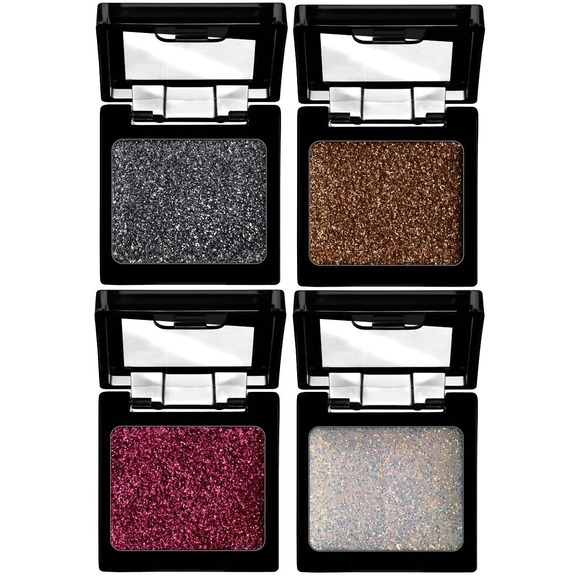 wet n wild Other - Wet n Wild Coloricon Glitter Eyeshadow Spiked Groupie Brass Bleached 4Pack Combo